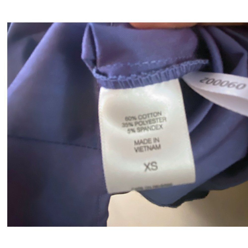 7th Ave Design Button Down Shirred Dress Shirt XS - Picture 3 of 6